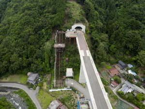 中部自動車道 インクライン