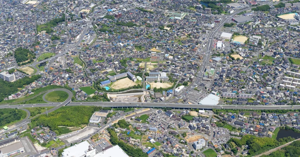 北九州市八幡西区　航空写真