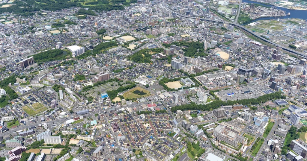 北九州市八幡西区　航空写真