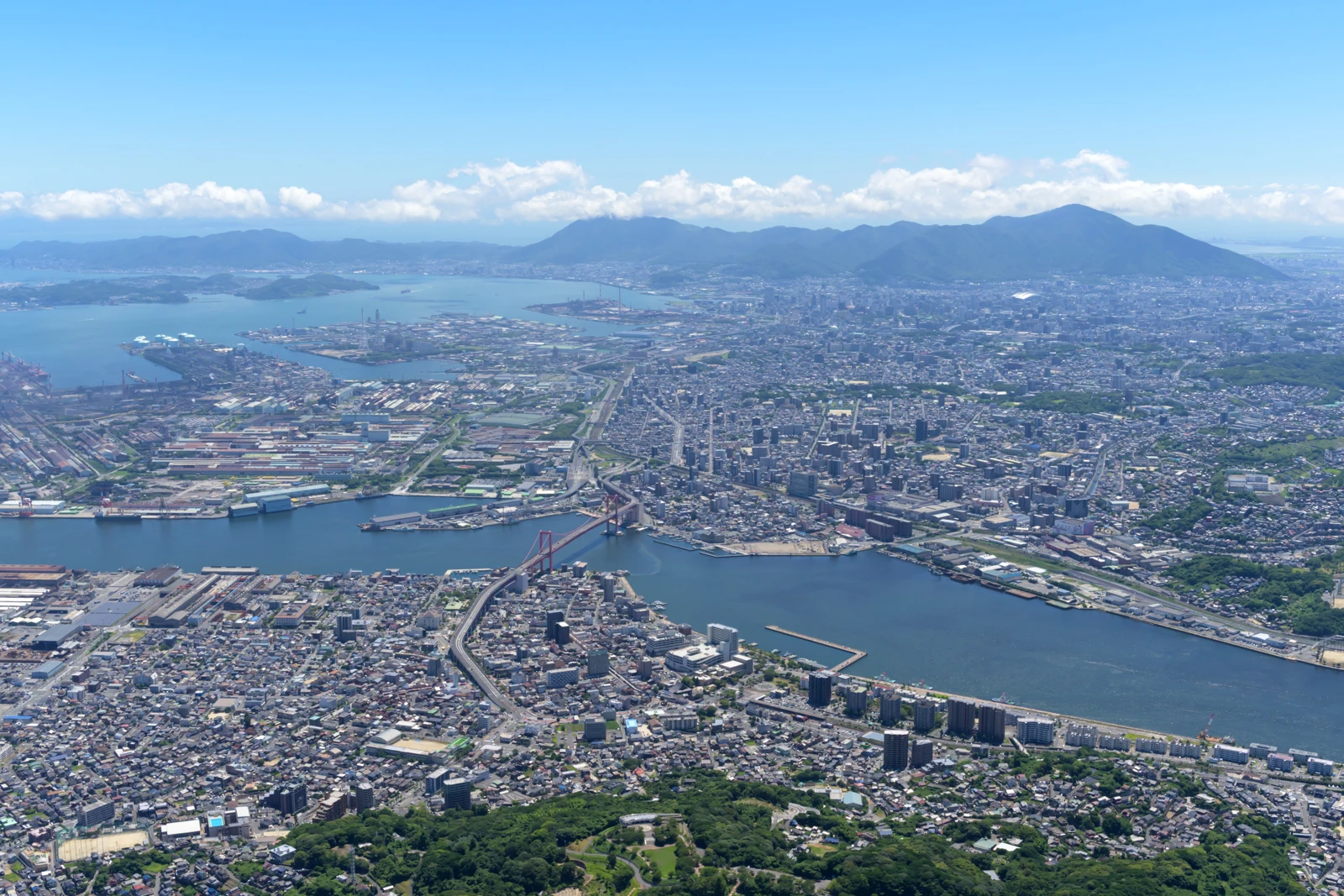 北九州市若松区　航空写真