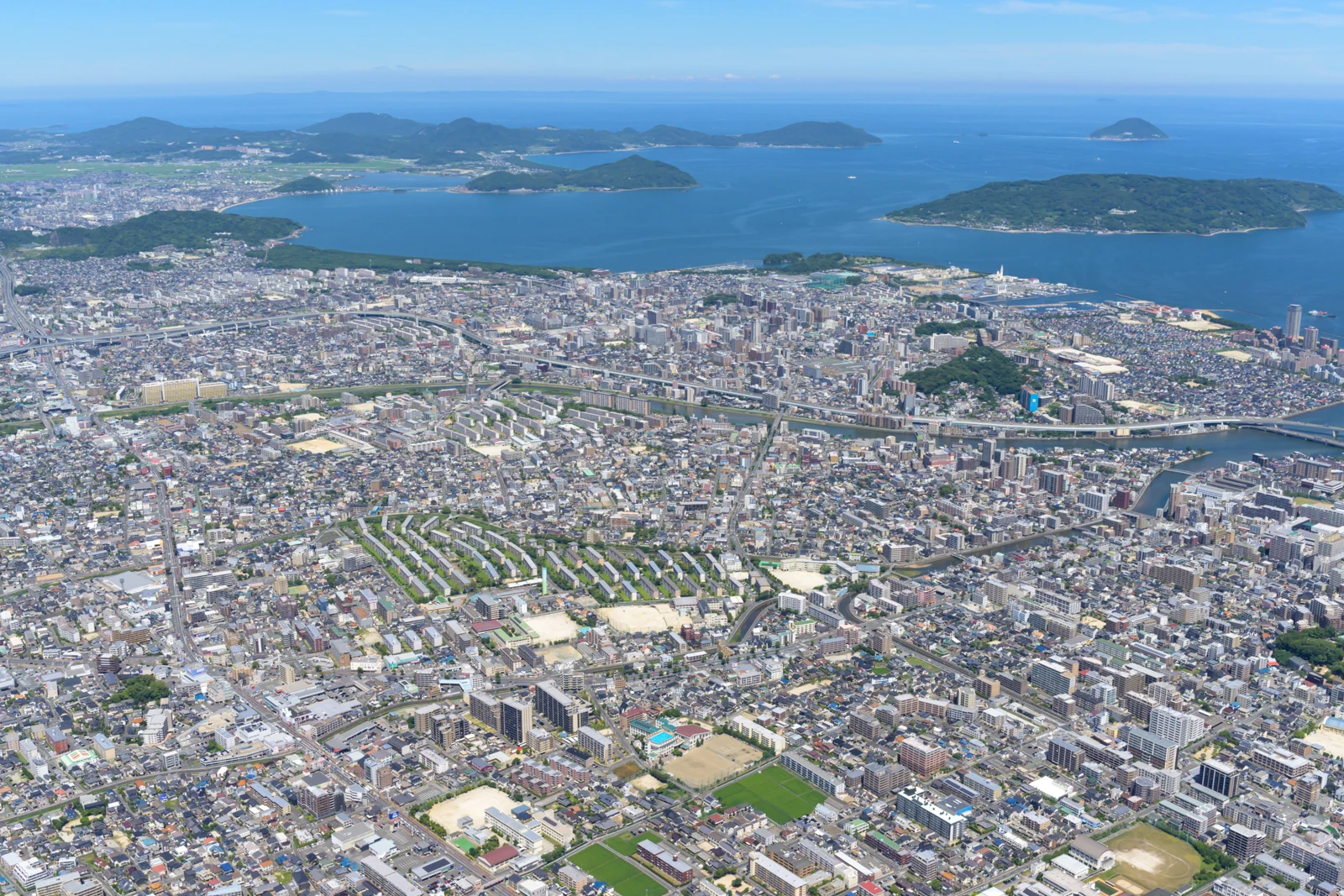 福岡市早良区　航空写真