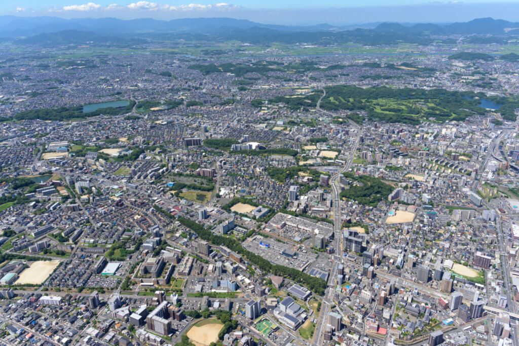 北九州市八幡西区　航空写真