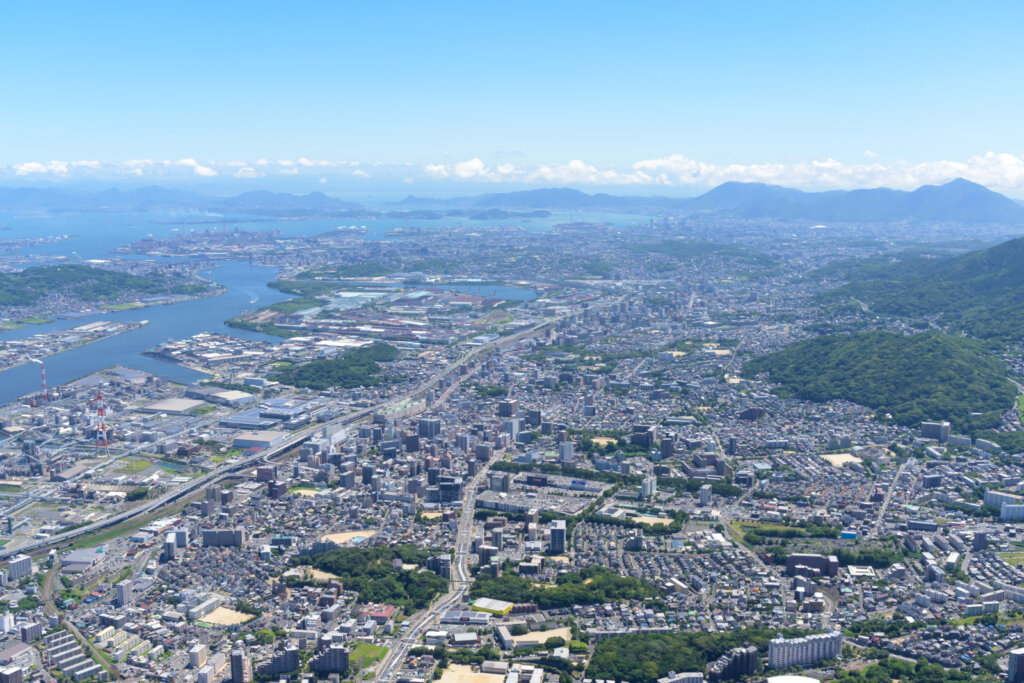 北九州市八幡西区　航空写真
