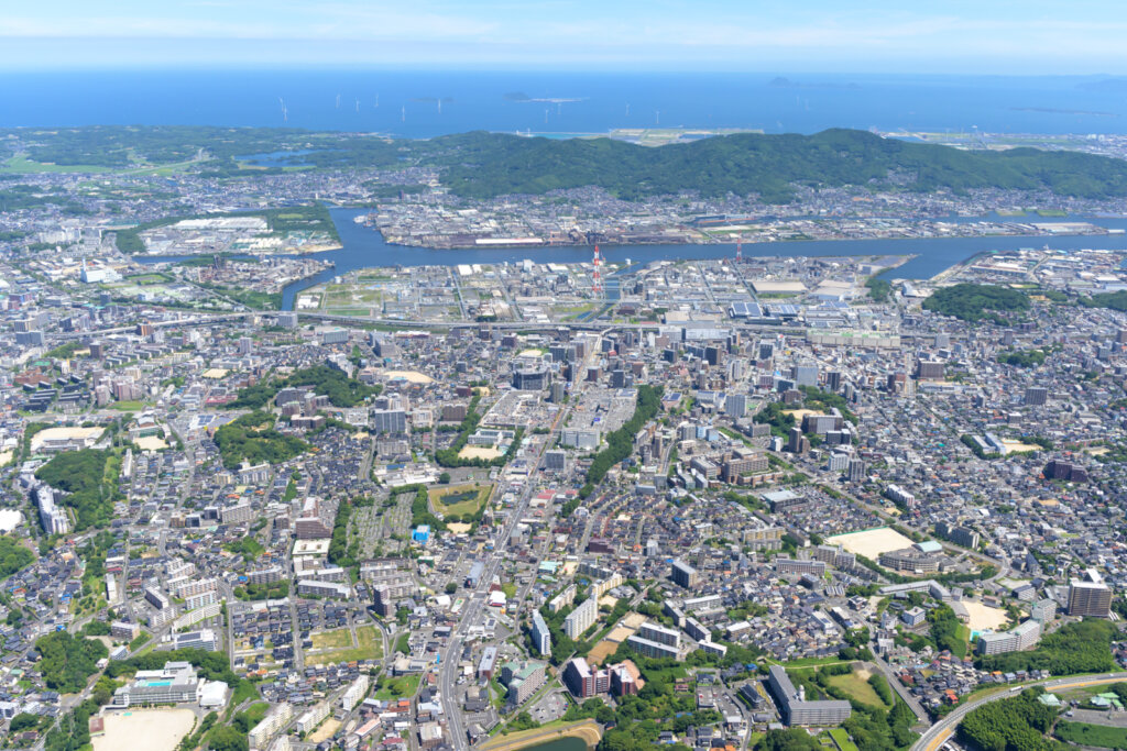 北九州市八幡西区　航空写真