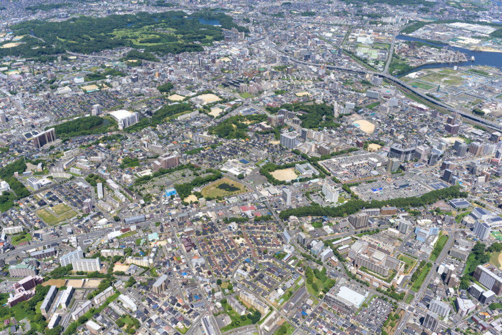 北九州市八幡西区　航空写真