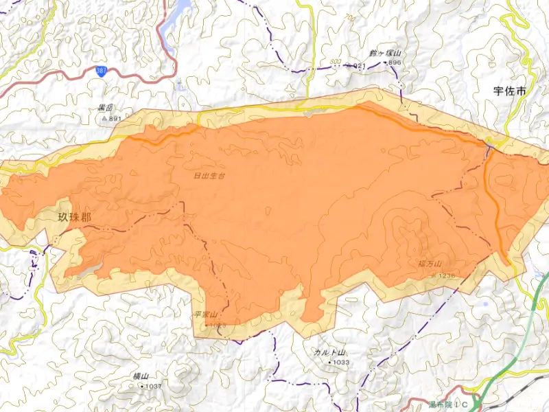 日出生台演習場