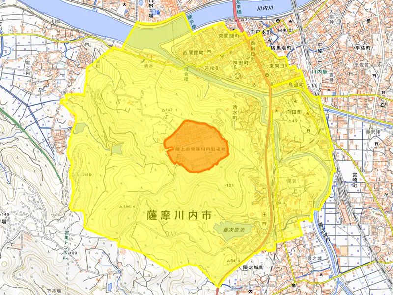 川内駐屯地