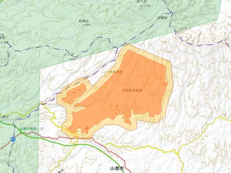 大矢野原演習場