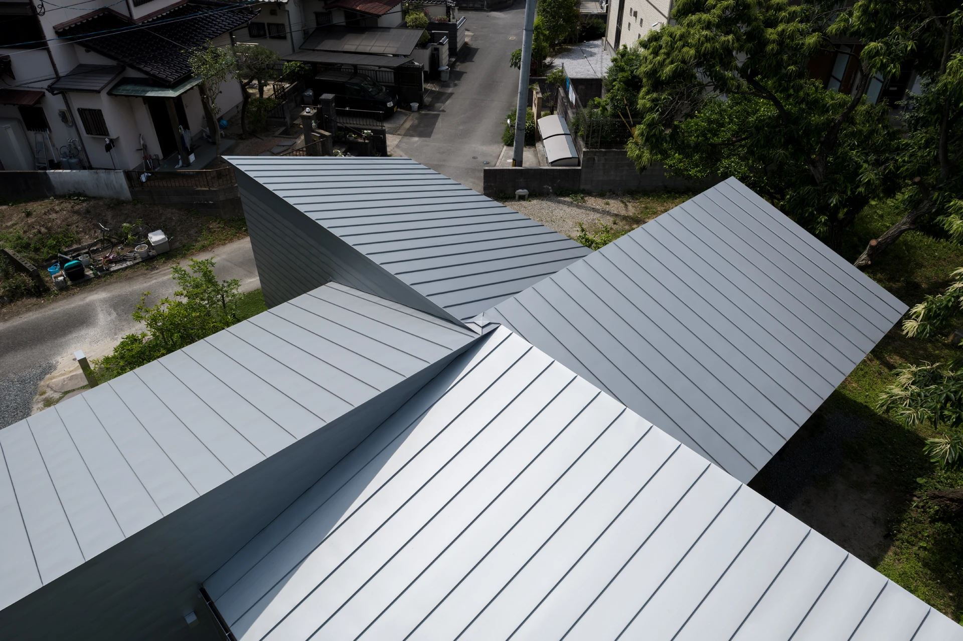 宇美町小屋の群れ
