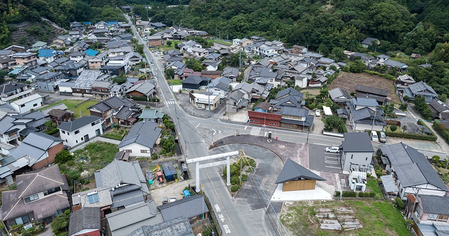 猪野バス停