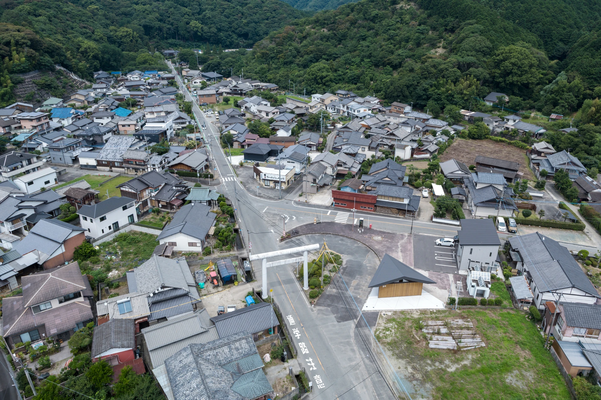 猪野バス停