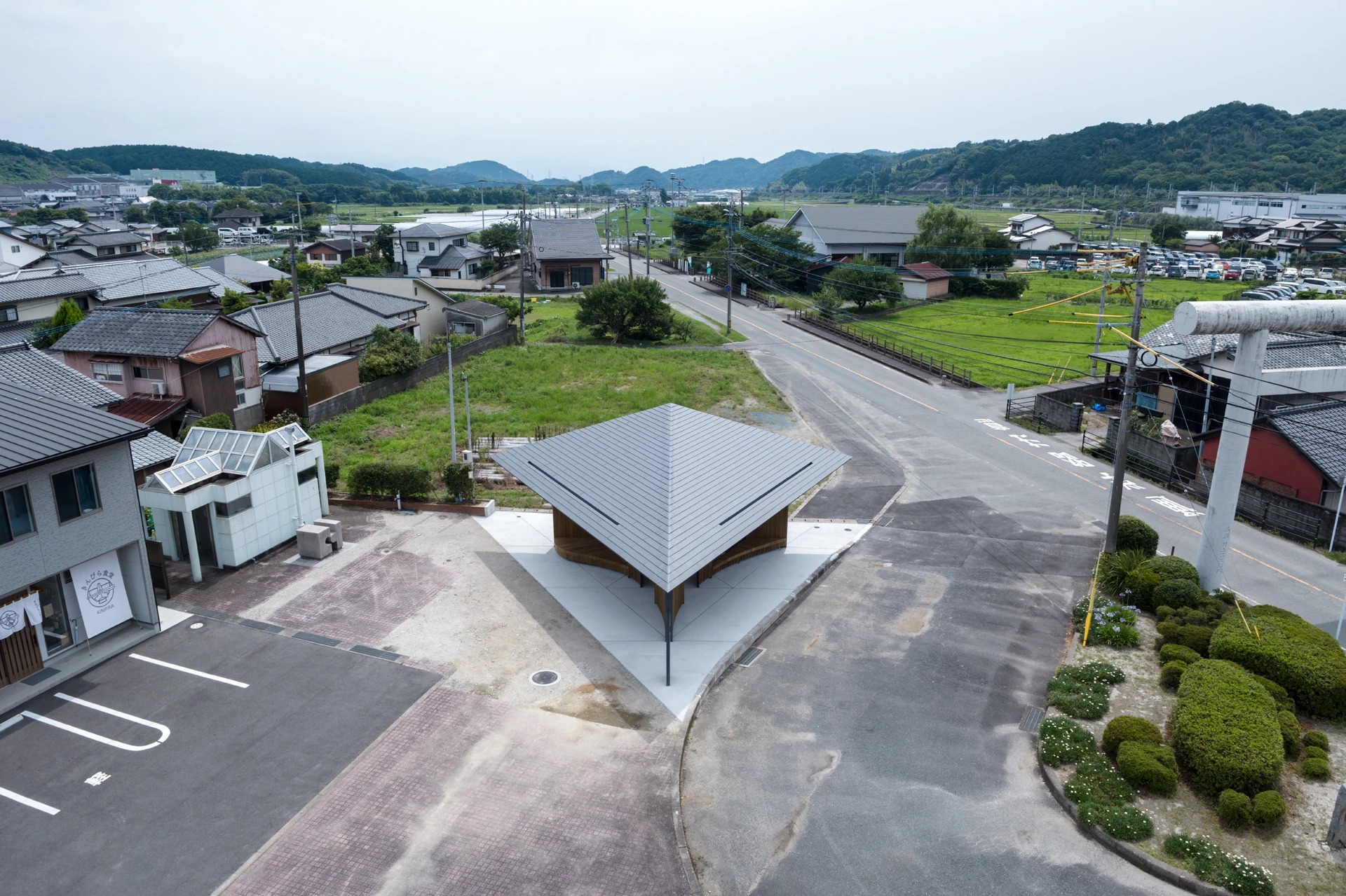 猪野バス停